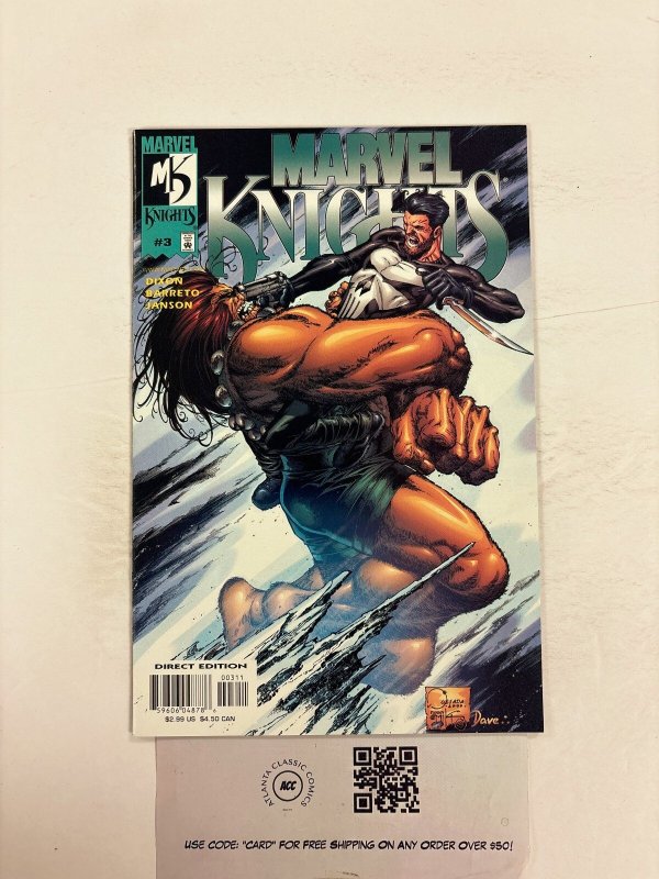 Marvel Knights #3 (Marvel Comics), raw comic book in NM condition — front cover