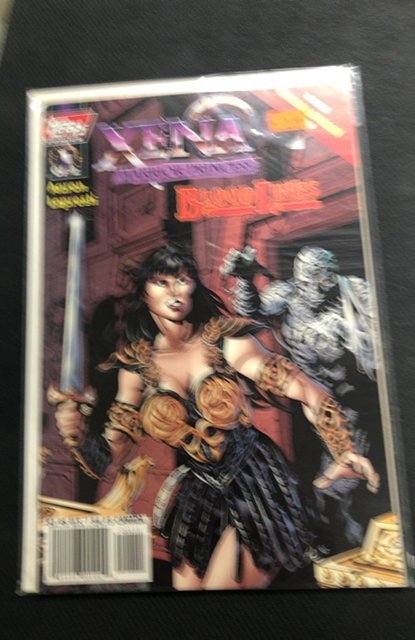 Xena: Warrior Princess: Bloodlines #1 (1998), raw, ungraded comic book — front cover