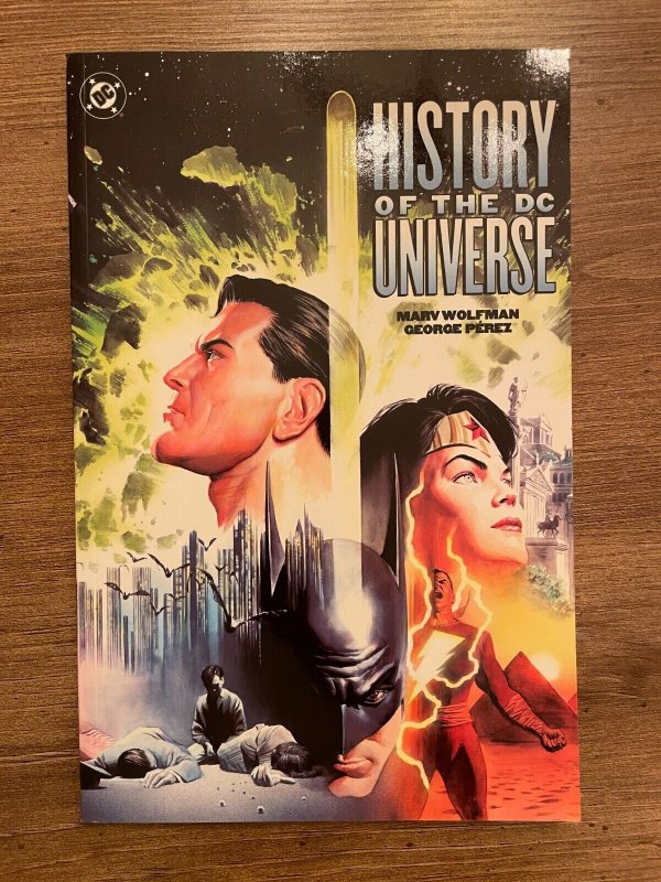 History of the DC Universe Comic Book TPB Graphic Novel Batman Superman #3, raw, ungraded comic book — front cover