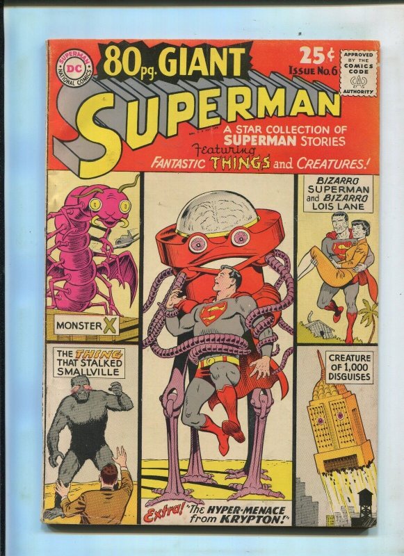 DC 80 Page Giant #6 (DC Comics), raw comic book in 6.5 condition — front cover