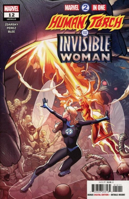 Marvel Two-In-One #12 (Marvel Comics, 2017), raw comic book in VF/NM condition — front cover