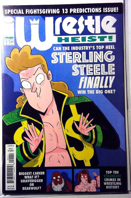 Wrestle Heist #1 (Image Comics, 2025), raw, ungraded comic book — front cover
