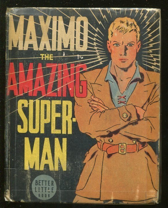 Maximo, the Amazing Superman #1436 (1940), raw comic book in VG condition — front cover