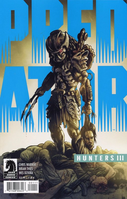 Predator: Hunters III #1 (Dark Horse Comics), raw, ungraded comic book — front cover