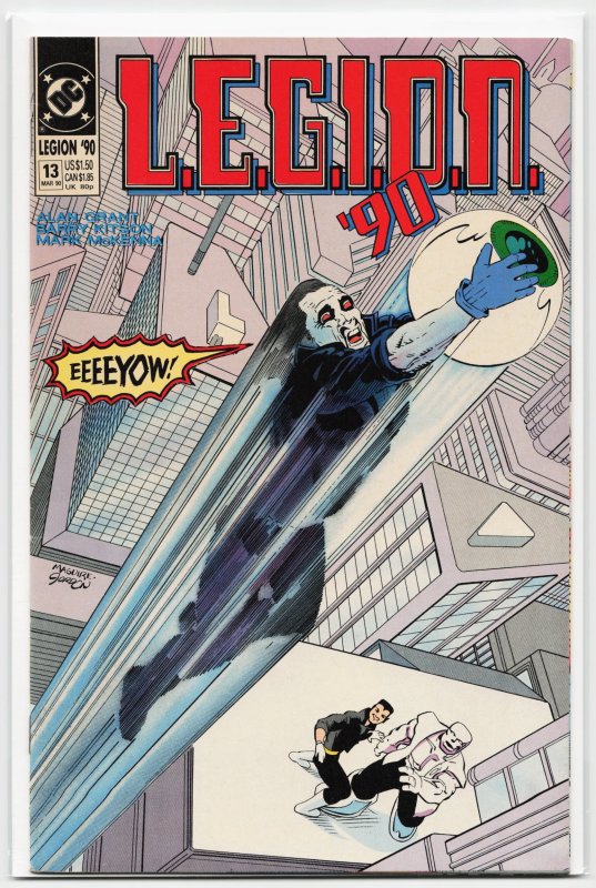 L.e.g.i.o.n #13 (1990), raw, ungraded comic book — front cover