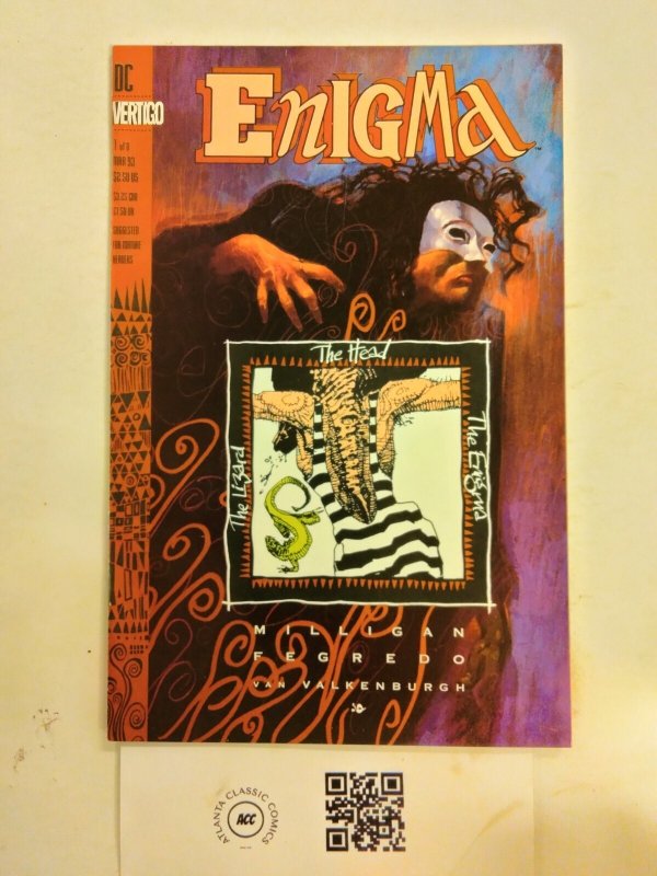 Enigma #1 (DC Comics, 1993), raw comic book in NM condition — front cover