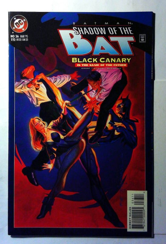 Batman Shadow of the Bat #36 (DC Comics, 1995), raw, ungraded comic book — front cover