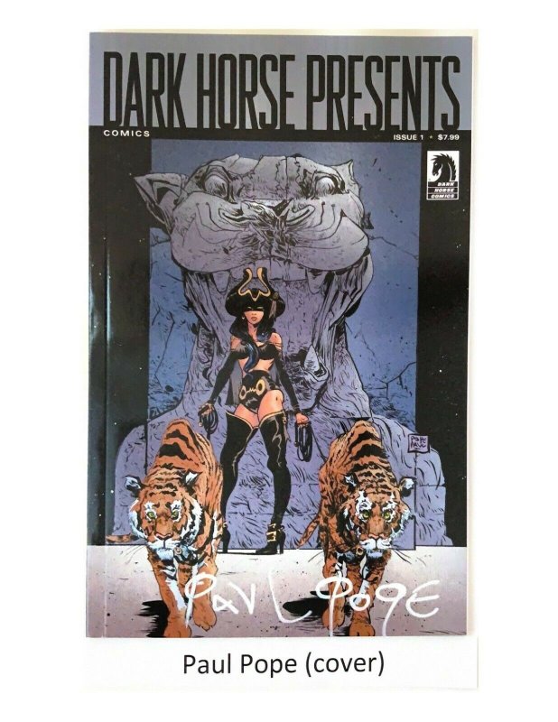 Dark Horse Presents #1 (Dark Horse Comics), raw, ungraded comic book — front cover