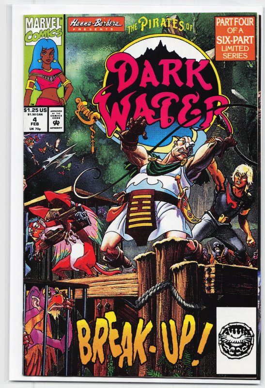 Pirates of Dark Water #4 (1992), raw, ungraded comic book — front cover
