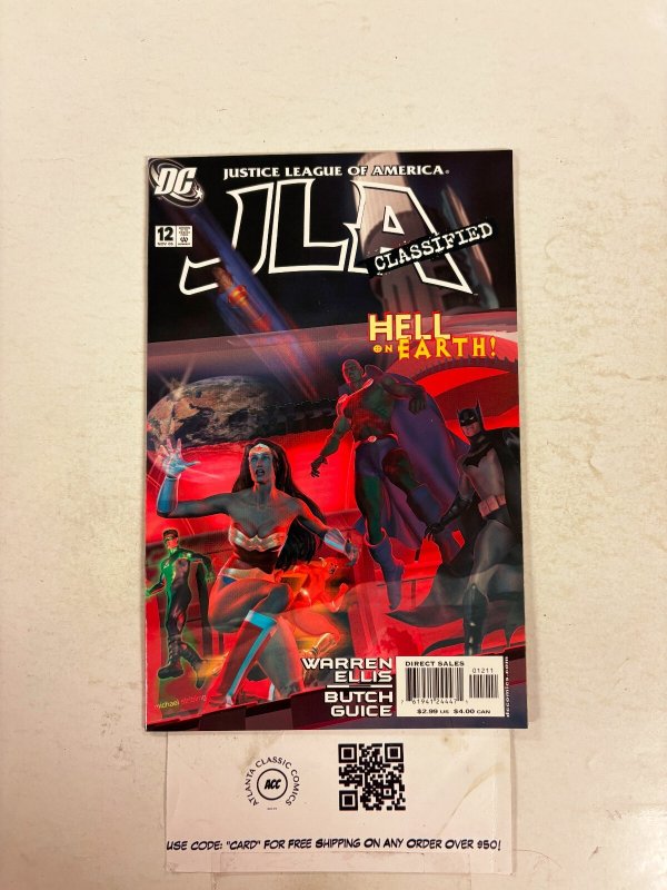 JLA Classified #12 (DC Comics), raw comic book in NM condition — front cover