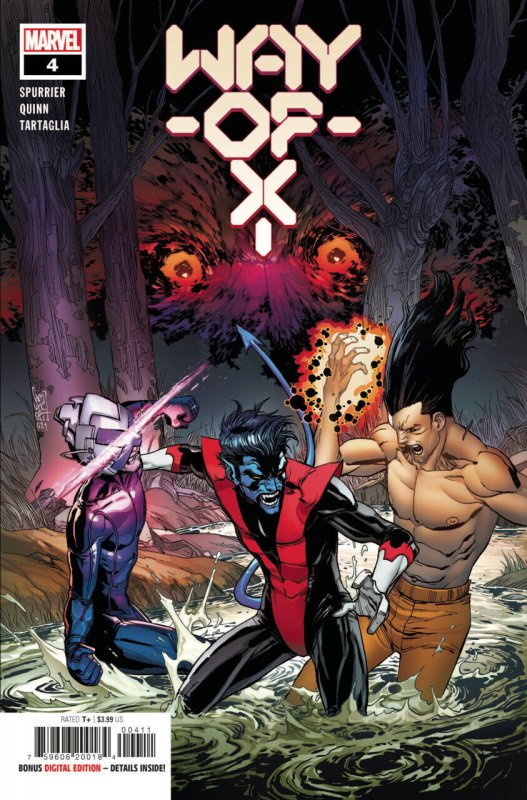 Way of X #4 (Marvel Comics, 2021), raw comic book in VF/NM condition — front cover