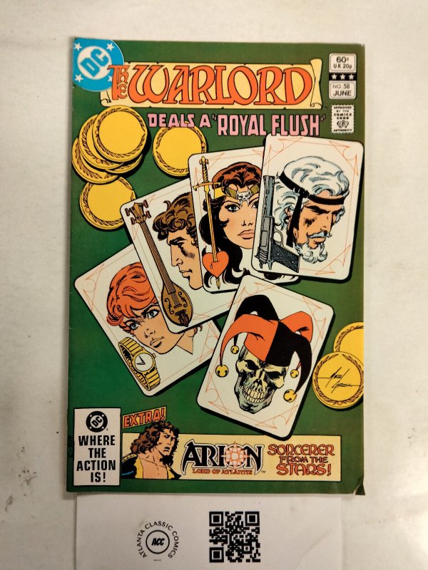 The Warlord #26 (DC Comics, 1979), raw comic book in FN condition — front cover
