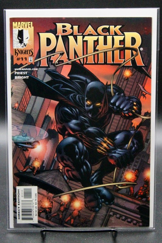 Black Panther #11 (Marvel Comics, 1999), raw, ungraded comic book — front cover