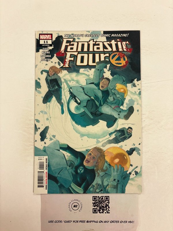 Fantastic Four #11 (Marvel Comics), raw comic book in NM condition — front cover
