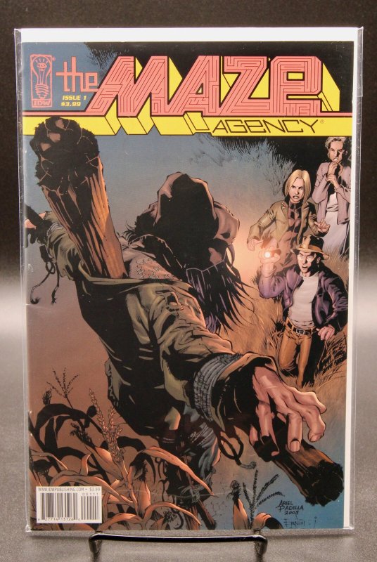 Maze Agency #1 (IDW Publishing, 2005), raw, ungraded comic book — front cover
