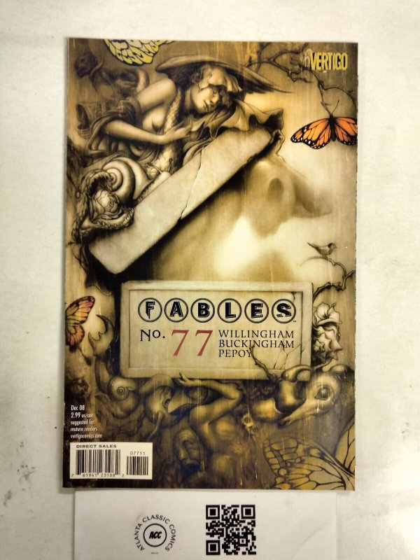 Fables #77 (DC Comics), raw comic book in NM condition — front cover
