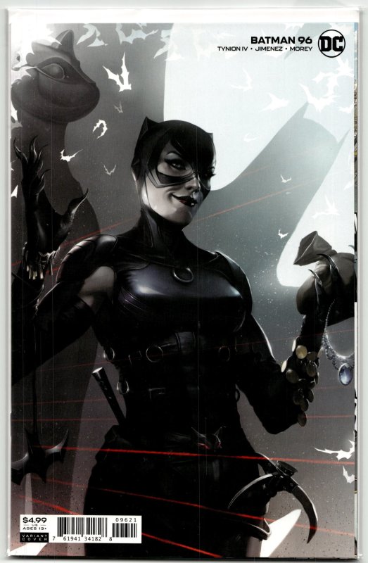 Batman #96 (DC Comics, 2020), raw, ungraded comic book — front cover