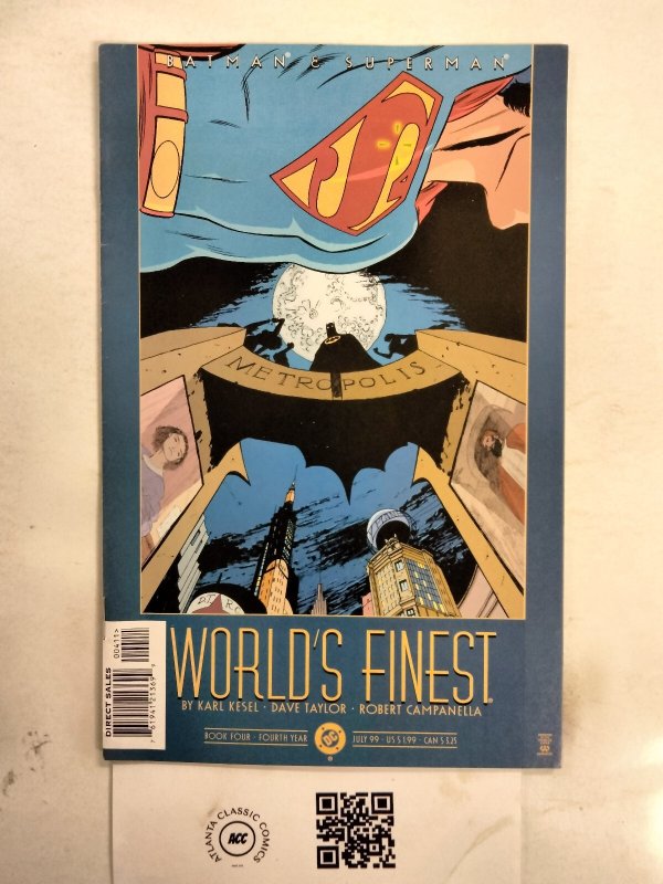 World's Finest #4 (DC Comics), raw comic book in NM condition — front cover