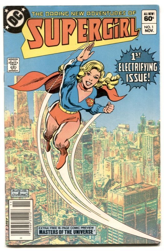Daring New Adventures of Supergirl #1 - 1982 - DC - FN+ - Comic Book (DC Comics, 1982), raw comic book in FN+ condition — front cover