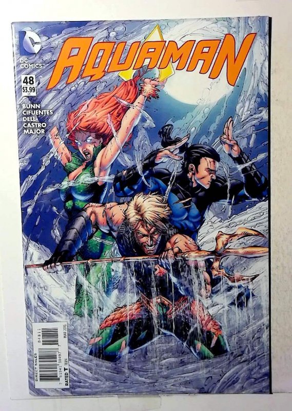 Aquaman #48 (DC Comics, 2016), raw comic book in VF/NM 9.0 condition — front cover