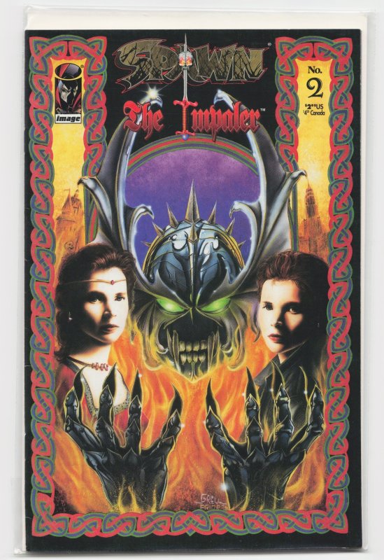 Spawn: The Impaler #2 (Image Comics, 1996), raw, ungraded comic book — front cover