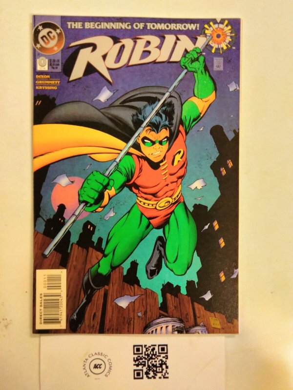 Robin #0 (DC Comics, 1994), raw comic book in NM condition — front cover