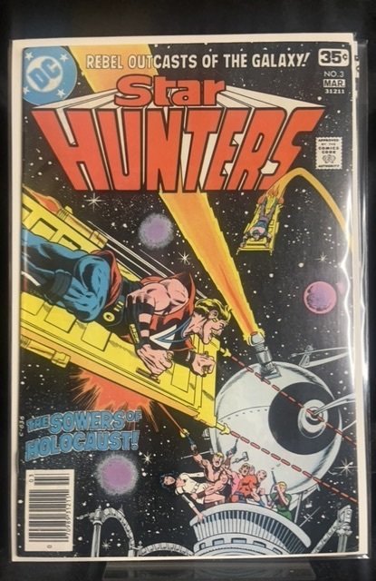 Star Hunters #3 (DC Comics, 1978), raw, ungraded comic book — front cover