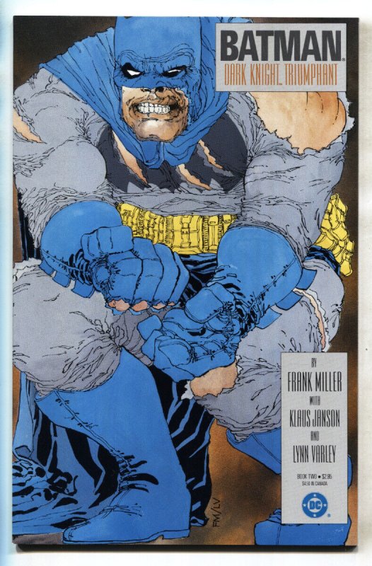 Batman the Dark Knight Returns #2 (DC Comics, 1986), raw, ungraded comic book — front cover