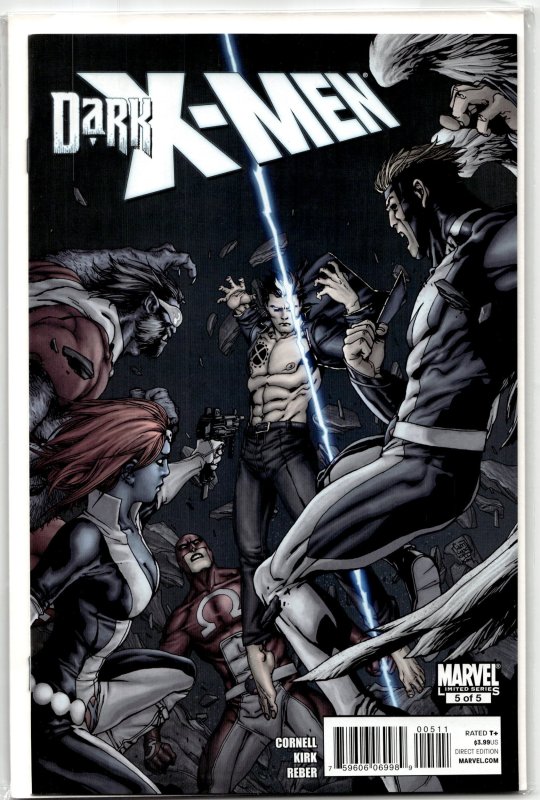Dark X-Men #5 (2010), raw, ungraded comic book — front cover