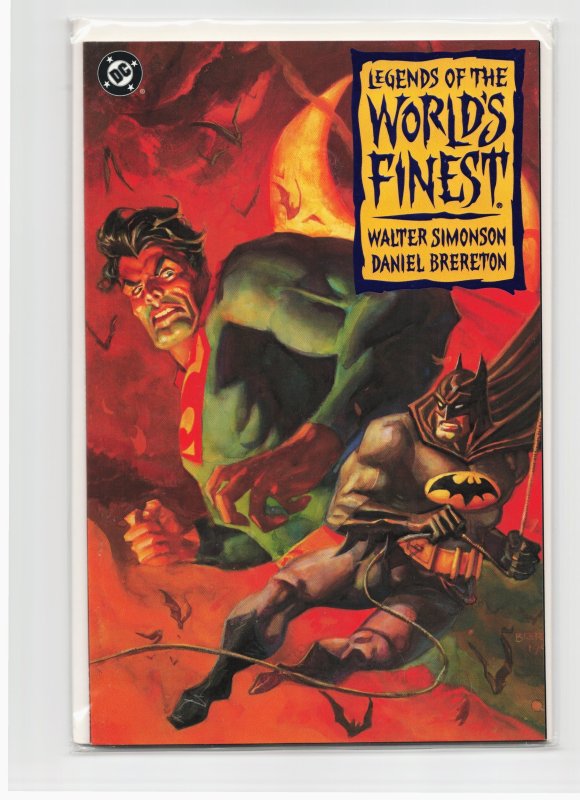 Legends of the World's Finest #2 (1994), raw, ungraded comic book — front cover