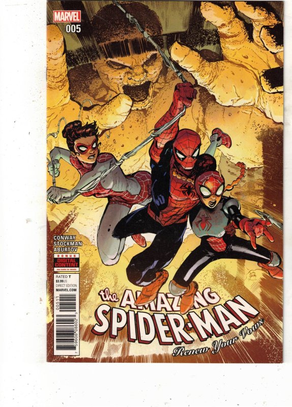 Amazing Spider-Man: Renew Your Vows #5 (2017), raw comic book in NM+ condition — front cover