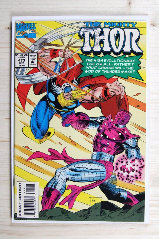 The Mighty Thor #473 (Marvel Comics, 1994), raw comic book in VF/NM 9.0 condition — front cover