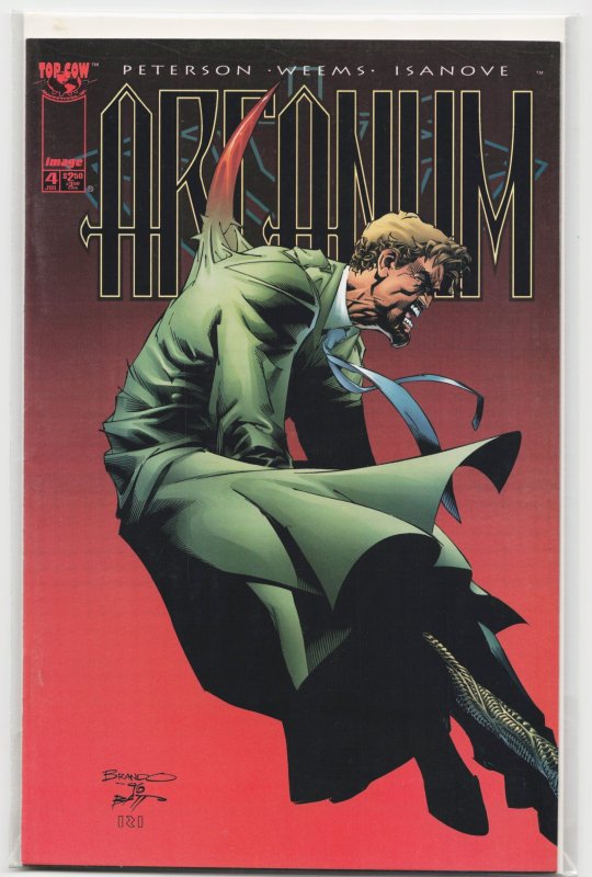 Arcanum #4 (1997), raw, ungraded comic book — front cover