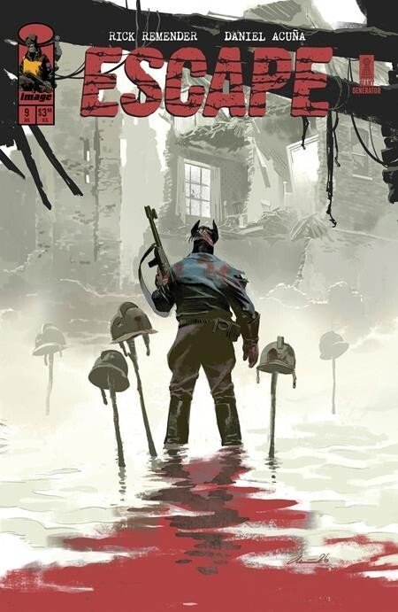 Escape #9 (Image Comics, 2026), raw, ungraded comic book — front cover