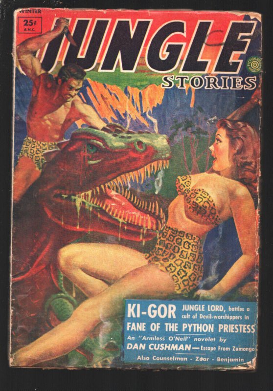Jungle Stories Vol.5 #10, raw, ungraded comic book — front cover