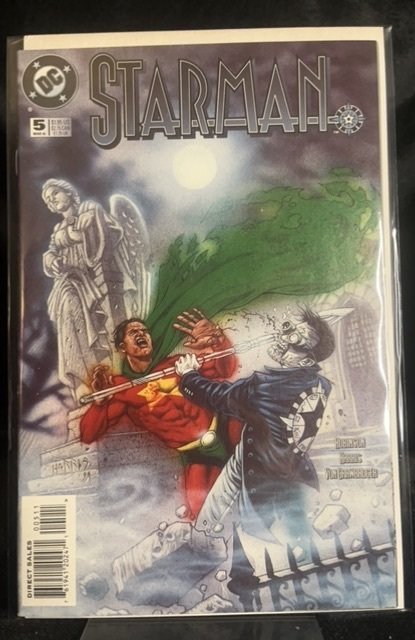 Starman #5 (DC Comics, 1995), raw, ungraded comic book — front cover