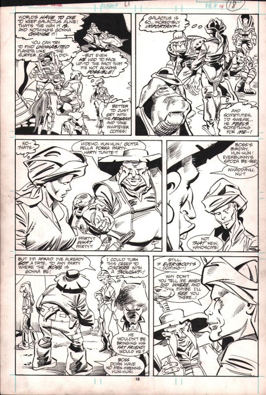 Silver Surfer #11 (Marvel Comics, 1988), raw, ungraded comic book — front cover