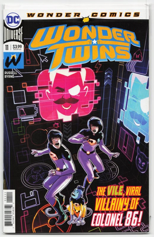 Wonder Twins #11 (DC Comics, 2020), raw, ungraded comic book — front cover