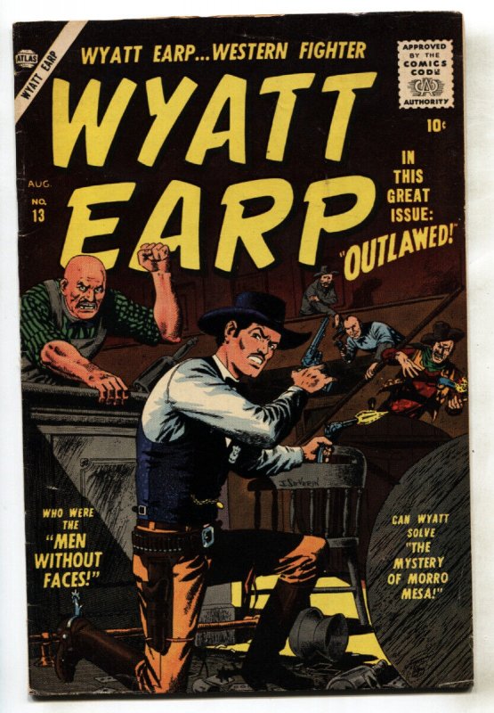 Wyatt Earp #13, raw comic book in FN+ condition — front cover