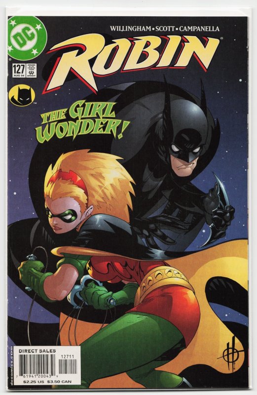 Robin #127 (DC Comics, 2004), raw, ungraded comic book — front cover