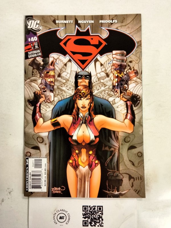 Batman Superman #40 (DC Comics), raw comic book in NM condition — front cover
