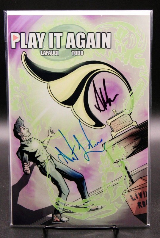 Play it Again #1, raw, ungraded comic book — front cover