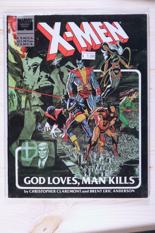 Marvel Graphic Novel #5 (Marvel Comics, 1982), raw comic book in NM- 9.2 condition — front cover