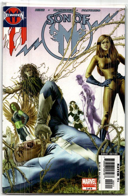 Son of M #3 (Marvel Comics, 2006), raw, ungraded comic book — front cover