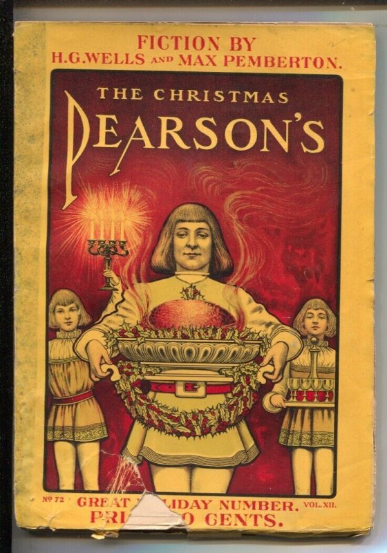 Pearson's 12/1901-Christmas Issue- Rafael Sabatini-"A Sea Lady" by H.G. Wells..., raw, ungraded comic book — front cover