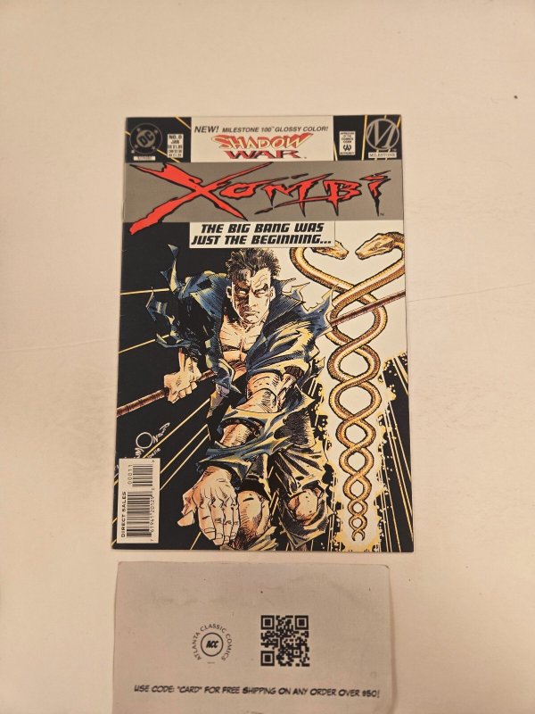Xombi #0 (DC Comics), raw comic book in VF condition — front cover