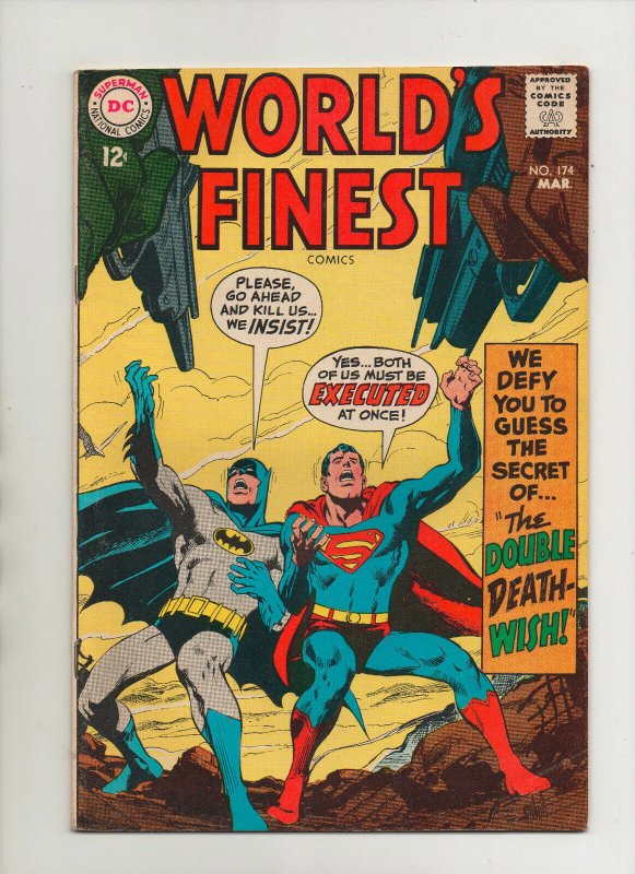 World's Finest #174 (DC Comics, 1968), raw comic book in 7.0 condition — front cover
