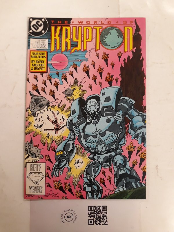 The World of Krypton #2 (DC Comics, 2022), raw comic book in VF condition — front cover