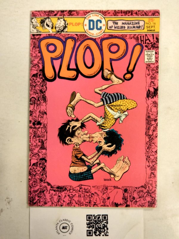 Plop! #16 (DC Comics), raw comic book in VF condition — front cover