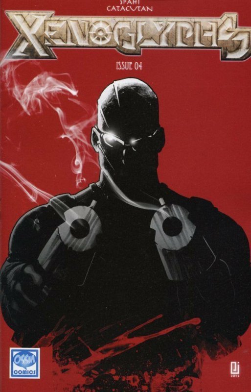 Xenoglyphs #4 (2013), raw, ungraded comic book — front cover